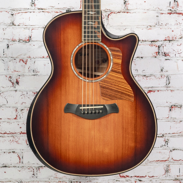 Taylor - Builder's Edition 814ce - Acoustic-Electric Guitar - Honduran / Sinker Redwood - Shaded Edgeburst Top - w/ Hardshell Case - x5066