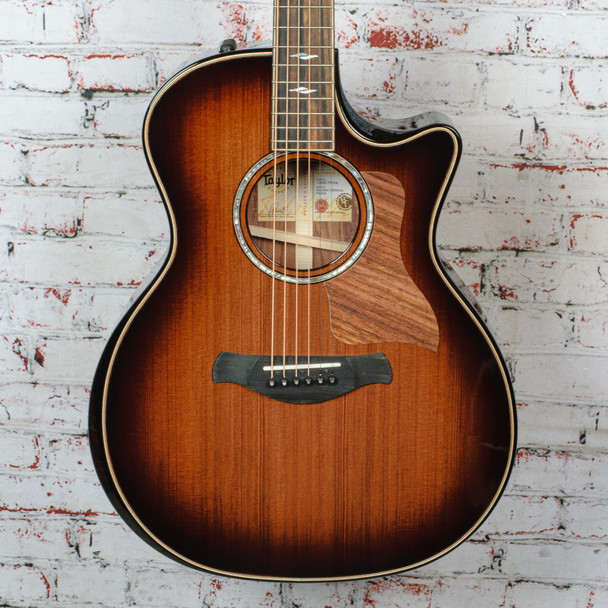 Taylor - (2025) Builder's Edition 814ce - Acoustic-Electric Guitar - Honduran Rosewood/Redwood - Shaded Edgeburst Top - w/ Hardshell Case - x5002