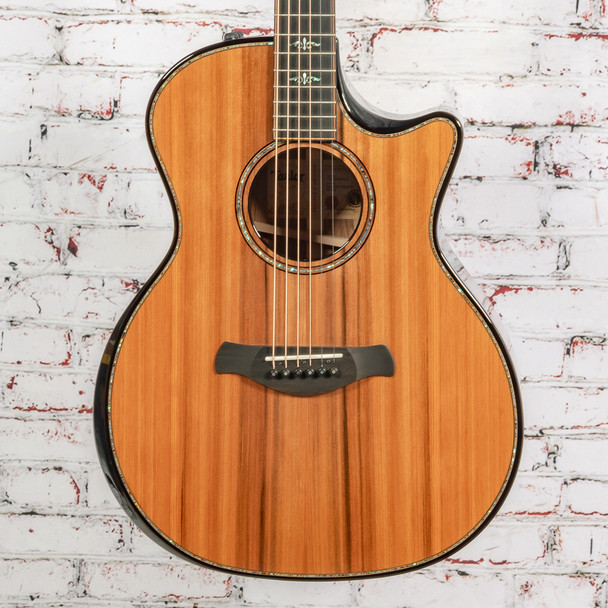 Taylor - Builder's Edition 914ce - Acoustic-Electric Guitar - Honduran Rosewood/Sinker Redwood - w/ Hardshell Case - x5010