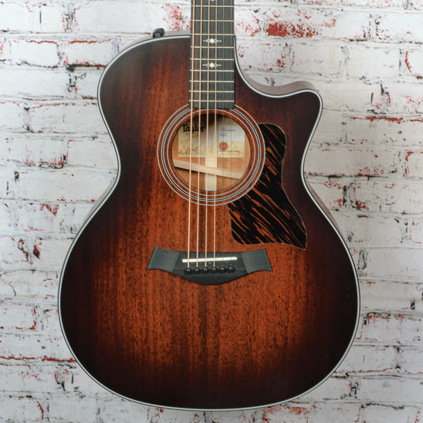 Taylor - 324ce - Acoustic-Electric Guitar - Mahogany/Mahogany - Shaded Edge Burst Top - w/ Hardshell Case - x5016