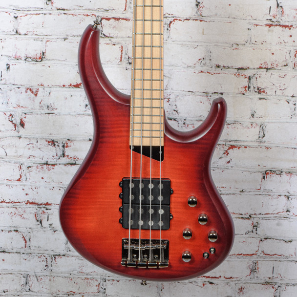 MTD Kingston Super 4 Bass Dr. Brown's Burst USED