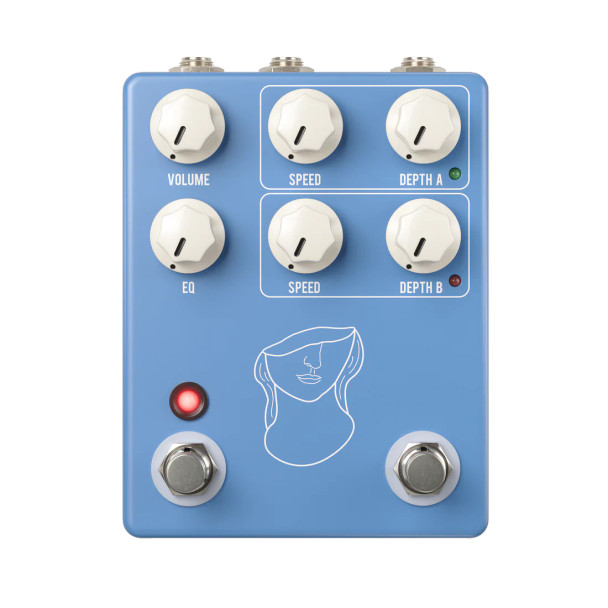 JHS Pedals - Artificial Blonde Madison Cunningham Signature - Stereo Vibrato Pedal