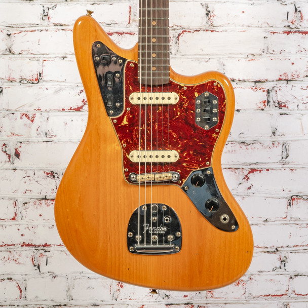 Fender - Custom Shop 1963 Jaguar Journeyman - Electric Guitar - Super Aged Natural - w/ Hardshell Case - x0445
