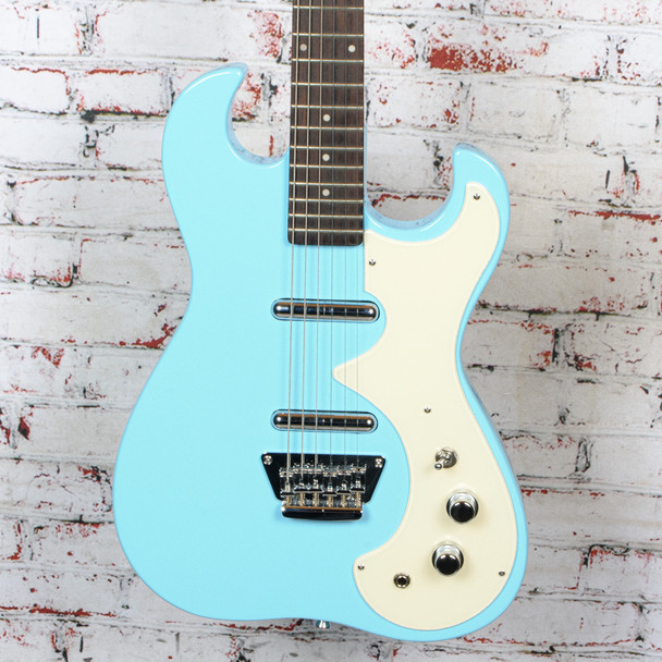 Silvertone 1449 Electric Guitar Daphne Blue USED