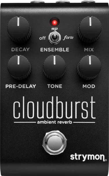 Strymon - Cloudburst Midnight Edition Ambient Reverb Pedal (Z120-CBME)