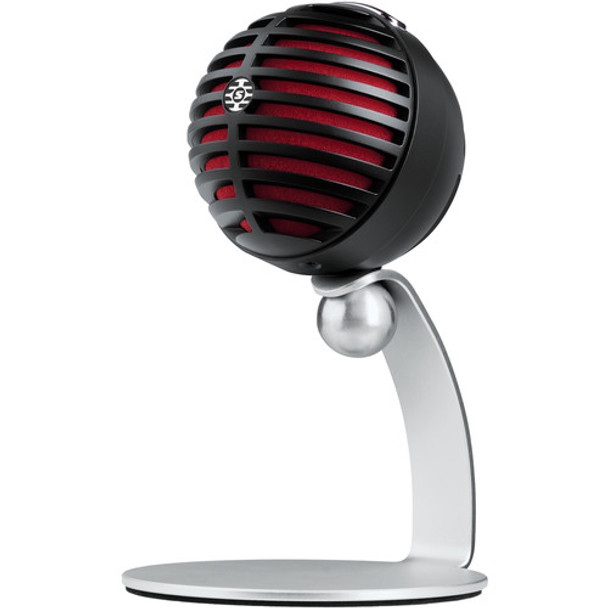 Shure MV5-B Digital Condenser Microphone Black w/Red Foam