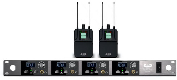 CAD GXLIEM4 Quad Mix Wireless In Ear Monitor System
