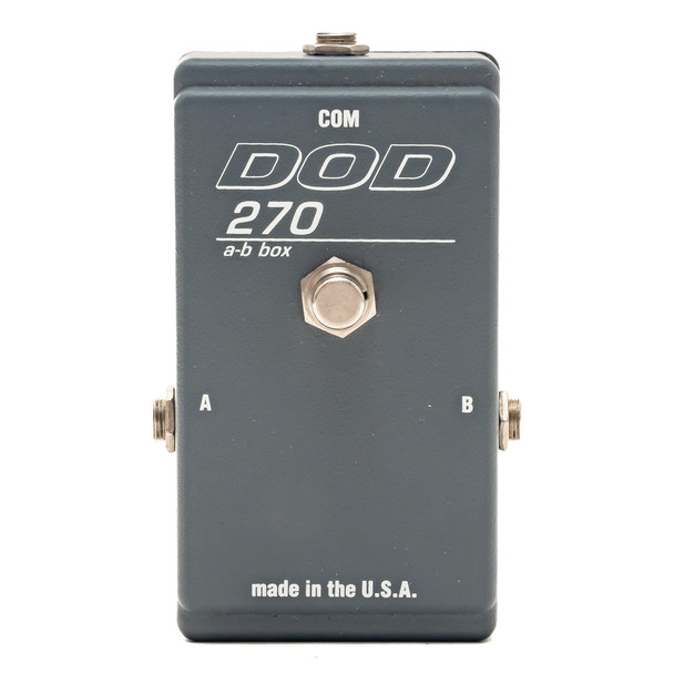 DOD - 270 A/B Box Pedal Signal Switch - Gray - w/Box - x1400 - NOS