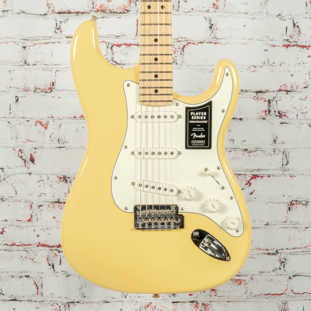 Fender Player Stratocaster Electric Guitar Buttercream