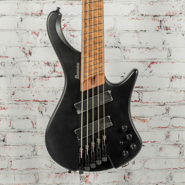 Ibanez EHB1005MS EHB Ergonomic Headless 5-String Bass Guitar Black Flat