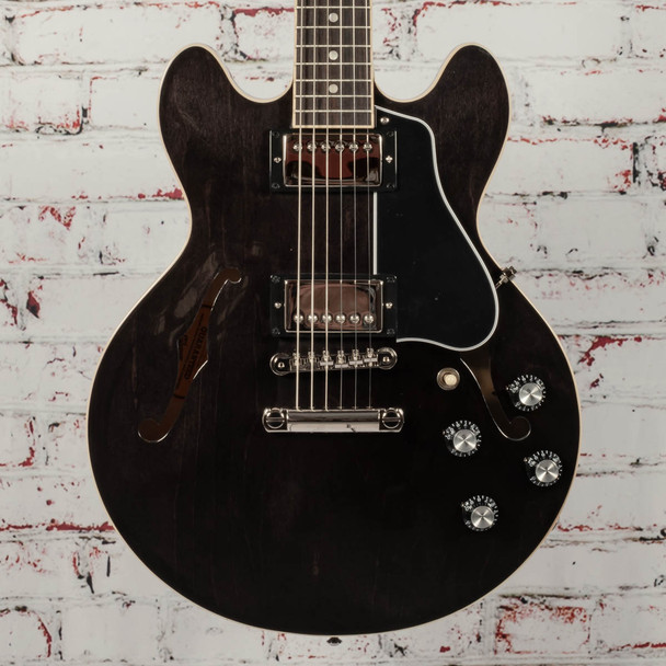 Gibson ES-339 Semi-Hollow Body Guitar - Trans Ebony