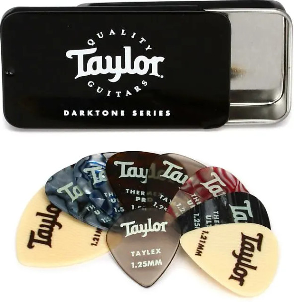 Taylor - Darktone Series - Pick Tin w/ Sample Picks