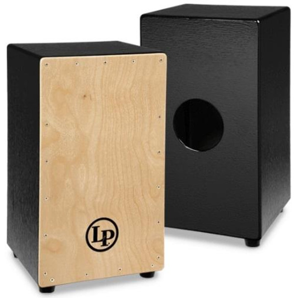 LP LP1428NYND LP Black Box Wire Cajon w/ Nat Birch Sound Board, Rubber Seat (AIMM Exclusive)