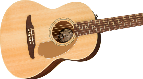 Fender Sonoran Mini Acoustic Guitar, Natural w/bag WN 