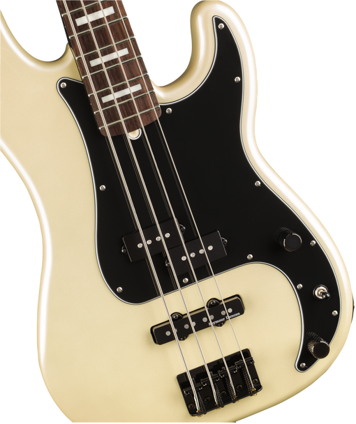 Fender Duff McKagan Deluxe Precision Bass, Rosewood Fingerboard, White Pearl