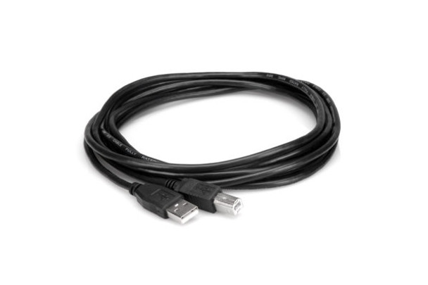 Hosa USB-215AB - High Speed USB Cable - Type A to Type B - 15 ft