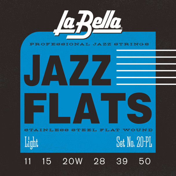 LaBella 20PL Jazz Flats - Light 11-50