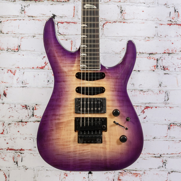 Kramer - SM-1 Figured - Electric Guitar - Royal Purple Perimeter