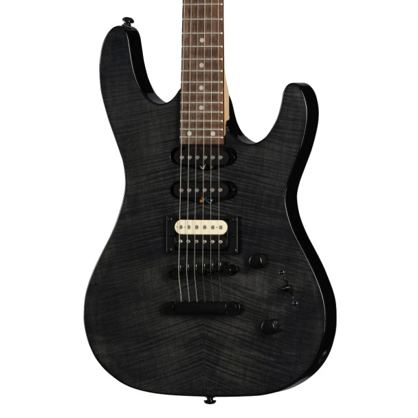 Kramer - Striker - Electric Guitar - Figured HSS - Laurel Fingerboard - Stoptail - Transparent Black