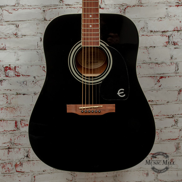 Epiphone DR-100 Acoustic Guitar Ebony (Factory Second)