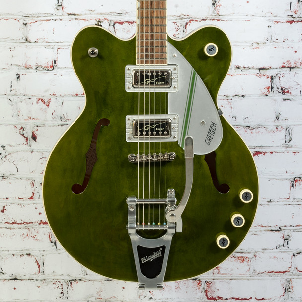 Gretsch - G2604T Streamliner™ Rally II - Semi-Hollow Electric Guitar - Center Block w/ Bigsby® - Laurel Fingerboard - Limited Edition Rally Green Stain