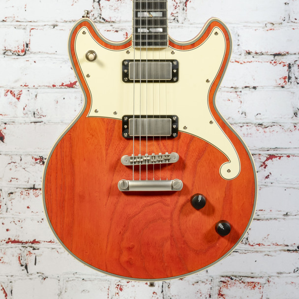 D'Angelico Deluxe Brighton LE Satin Sienna Wash MMM Exclusive