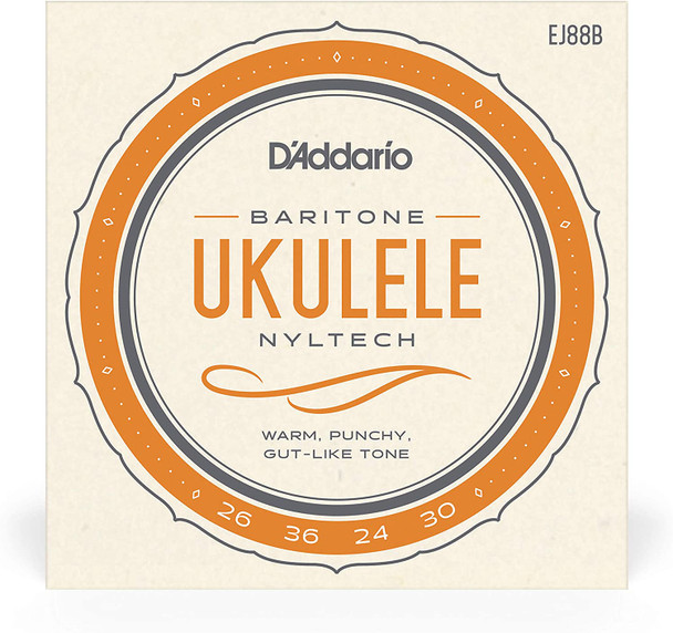 D'Addario - EJ88B Nyltech - Baritone Ukulele String Set
