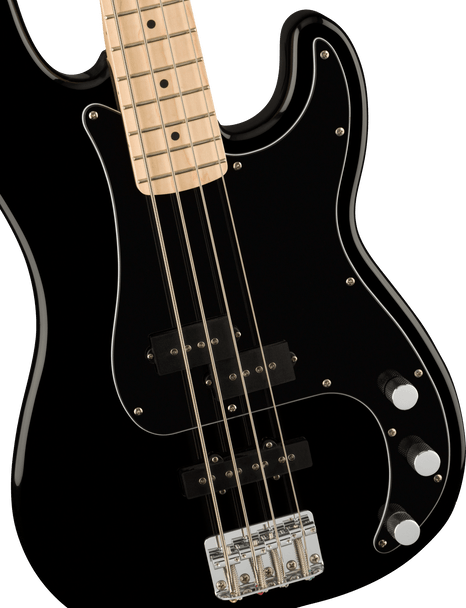 Squier - Affinity Series® - Precision®  Bass Guitar - PJ - Maple Fingerboard - Black