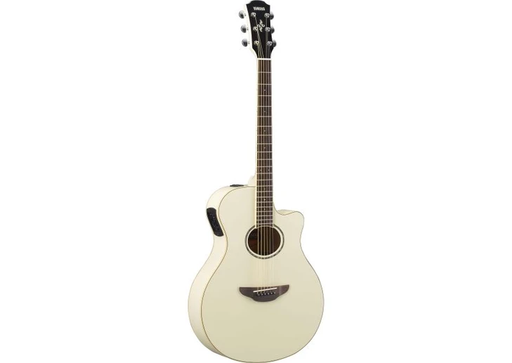 Yamaha - APX600 VW - Acoustic-Electric Guitar w/ Thinline Cutaway - Vintage White
