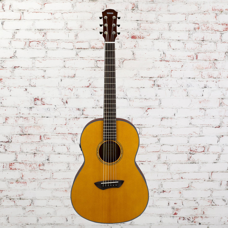 YAMAHA CSF-TA VN TRANSACOUSTIC PARLOR CSF GUITAR WITH BAG - VINTAGE NATURAL 