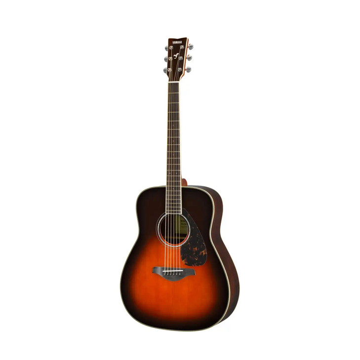 Yamaha - FG830 TBS - Folk Acoustic Guitar - Solid Rosewood Back/Sides - Tobacco Sunburst