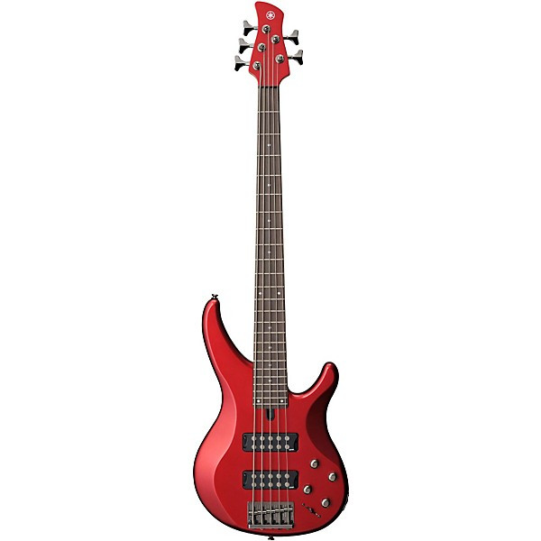 Yamaha TRBX305 CAR 5-String Bass Guitar Candy Apple Red