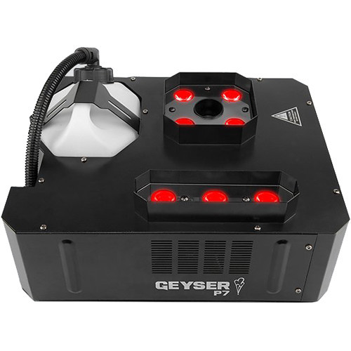 Chauvet DJ Geyser P7 7-LED RGBA+UV Vertical Fog Machine