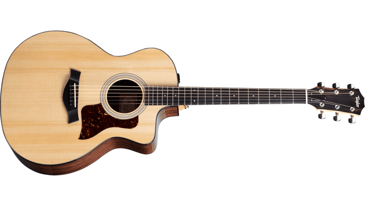 Taylor - 214ce Plus - Acoustic-Electric Guitar - Layered Rosewood - Natural - with  AeroCase 