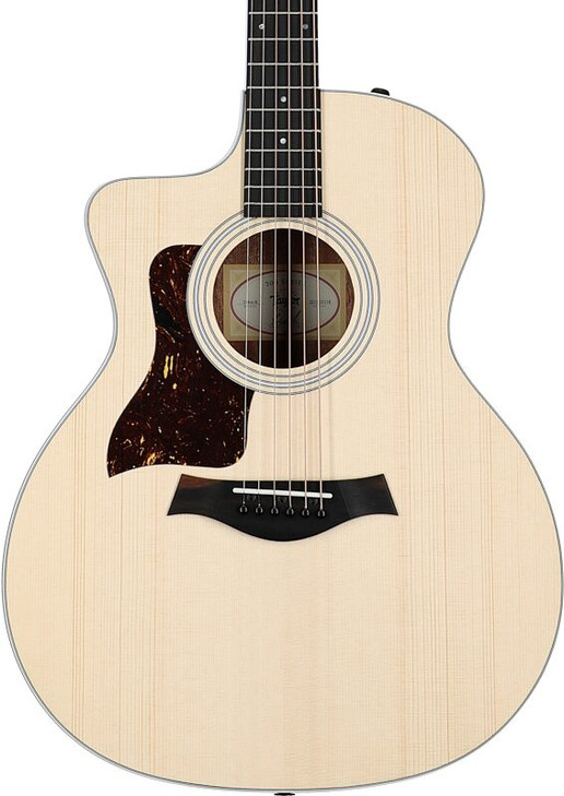 Taylor - 214ce-K - Left-Handed Acoustic-Electric Guitar - Koa/Spruce - Natural - with  Structured Gig Bag Case (214ce-K-LH-U)