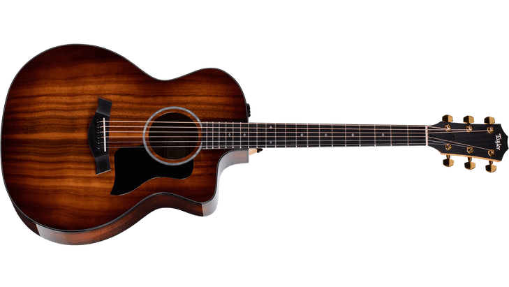 Taylor - 224ce-K Deluxe - Acoustic-Electric Guitar - Hawaiian Koa - Shaded Edgeburst -with  Taylor Deluxe Hardshell Brown Case - USED (224ce-K DLX-U)