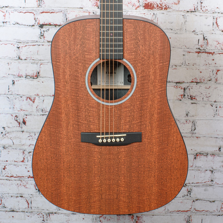 Martin D-X1E Mahogany Acoustic-Electric Guitar - Figured Mahogany - w/ Gigbag