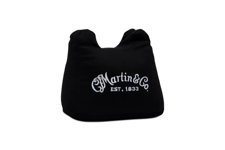 Martin - 18A0076 - Guitar Neck Rest - Black w/ White Logo