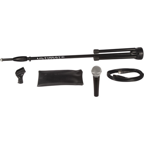 Shure SM58 + CABLE + STAND BUNDLE