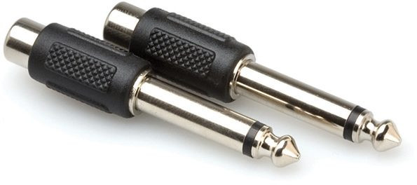 Hosa RCA to 1/4" TS