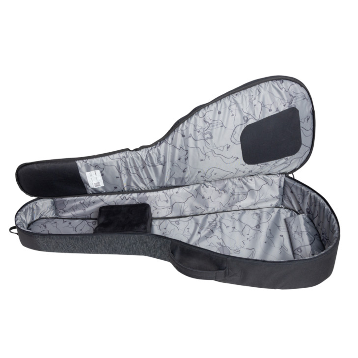 Gator Cases, Someone Somewhere Core Series dread gig bag made with sustainable materials. Black in color