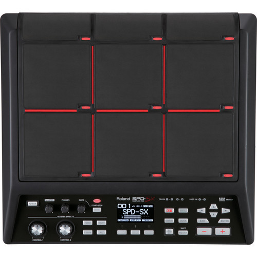 Roland - SPD-SX - Sampling Pad w/ 4GB Internal Memory - Black