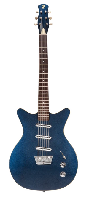 Danelectro Triple Divine - Blue Metallic