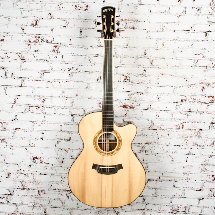 McElroy - Generation 2.1 Standard Model - Cutaway Acoustic Guitar, Natural - w/OHSC - x0120 - USED