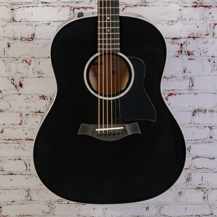 Taylor - DEMO - 217e-BLK Plus - Acoustic-Electric Guitar - Maple/Spruce - Black - w/ AeroCase
