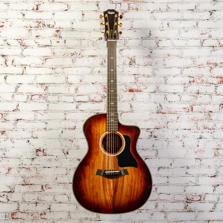 Taylor - DEMO 224ce-K DLX - Acoustic-Electric Guitar - Koa/Koa - Shaded Edgeburst - w/ Hardshell Case