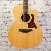Taylor - DEMO 214ce - Acoustic-Electric Guitar - Walnut/Spruce - Natural - w/ Gigbag