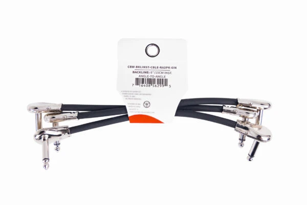 Gator Backline Series 3-Pack Of 6 Inch RA To RA Patch Cables GCWB-INS-6INRA