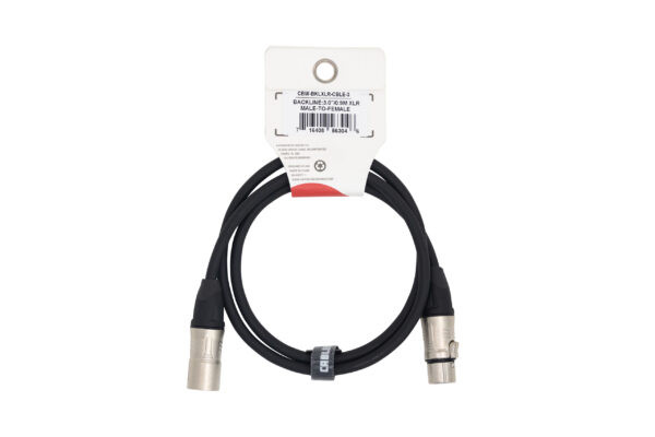 Gator Backline Series 3 Foot XLRMicrophone Cable