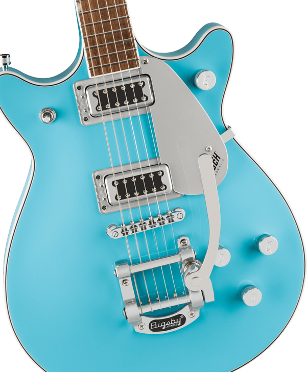 Gretsch G5232T Electromatic Double Jet FT with Bigsby, Laurel Fingerboard, Kailani Blue (2508210597